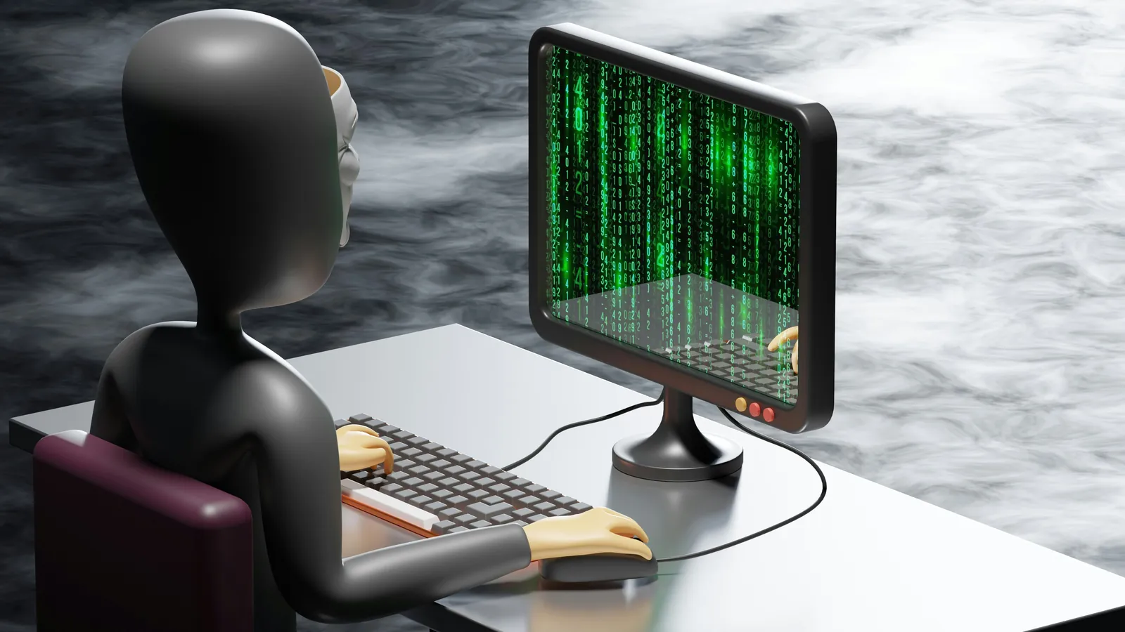 Cybersecurity and data protection concept